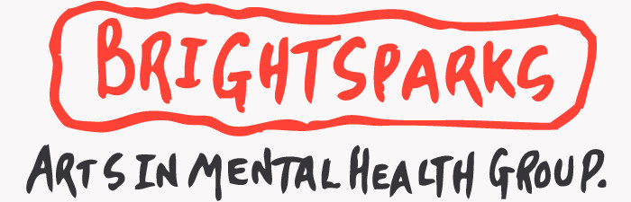 BrightSparks: Arts in Mental Health Group logo